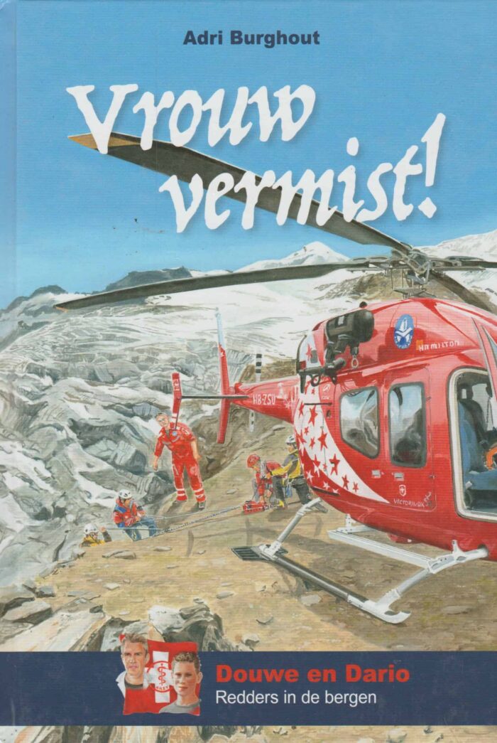 Burghout, Adri: Vrouw vermist! Douwe en Dario redders in de bergen (nieuw)