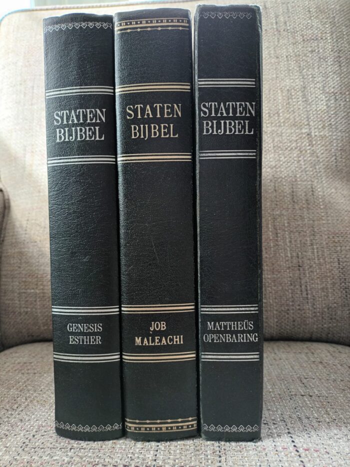 3 delige Statenbijbel Jacob en Pieter Keur