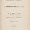 Tholuck, dr. A.: Gethsemane-Golgotha. Christelijke toespraken over de lijdensgeschiedenis.
