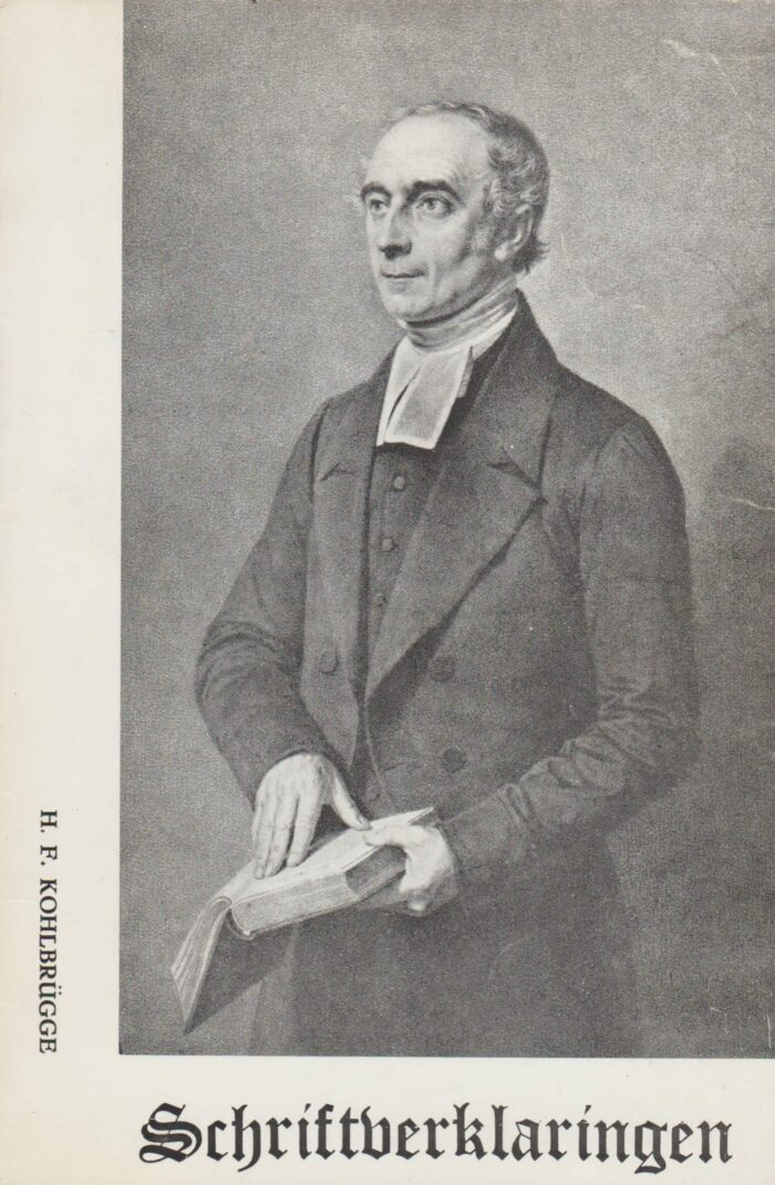 Kohlbrugge, dr. H.F.: Schriftverklaringen 1-24 plus register