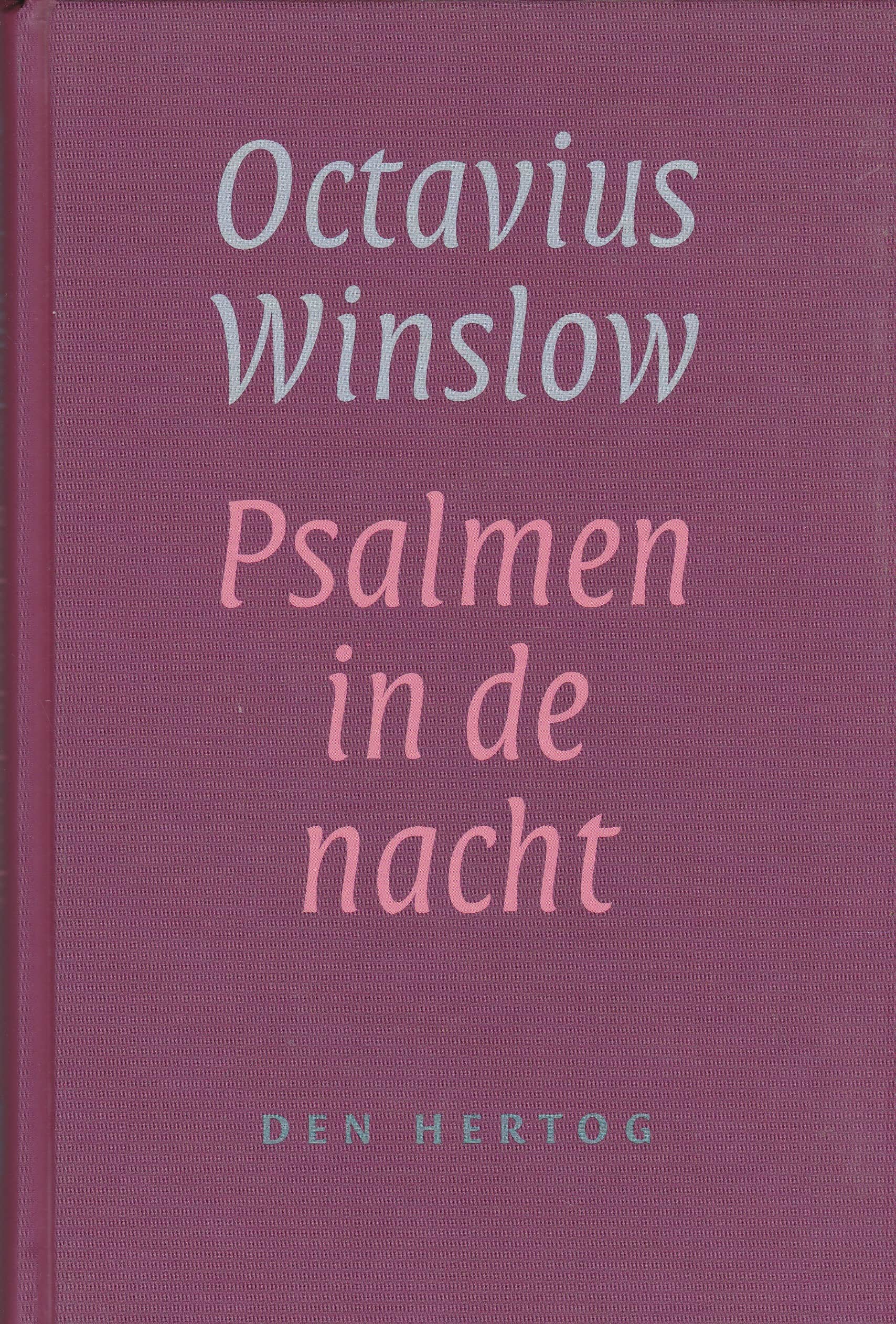 Winslow, Octavius Psalmen in de nacht Van der Wal Boeken Winslow, Octavius Psalmen in de nacht Van der Wal Boeken