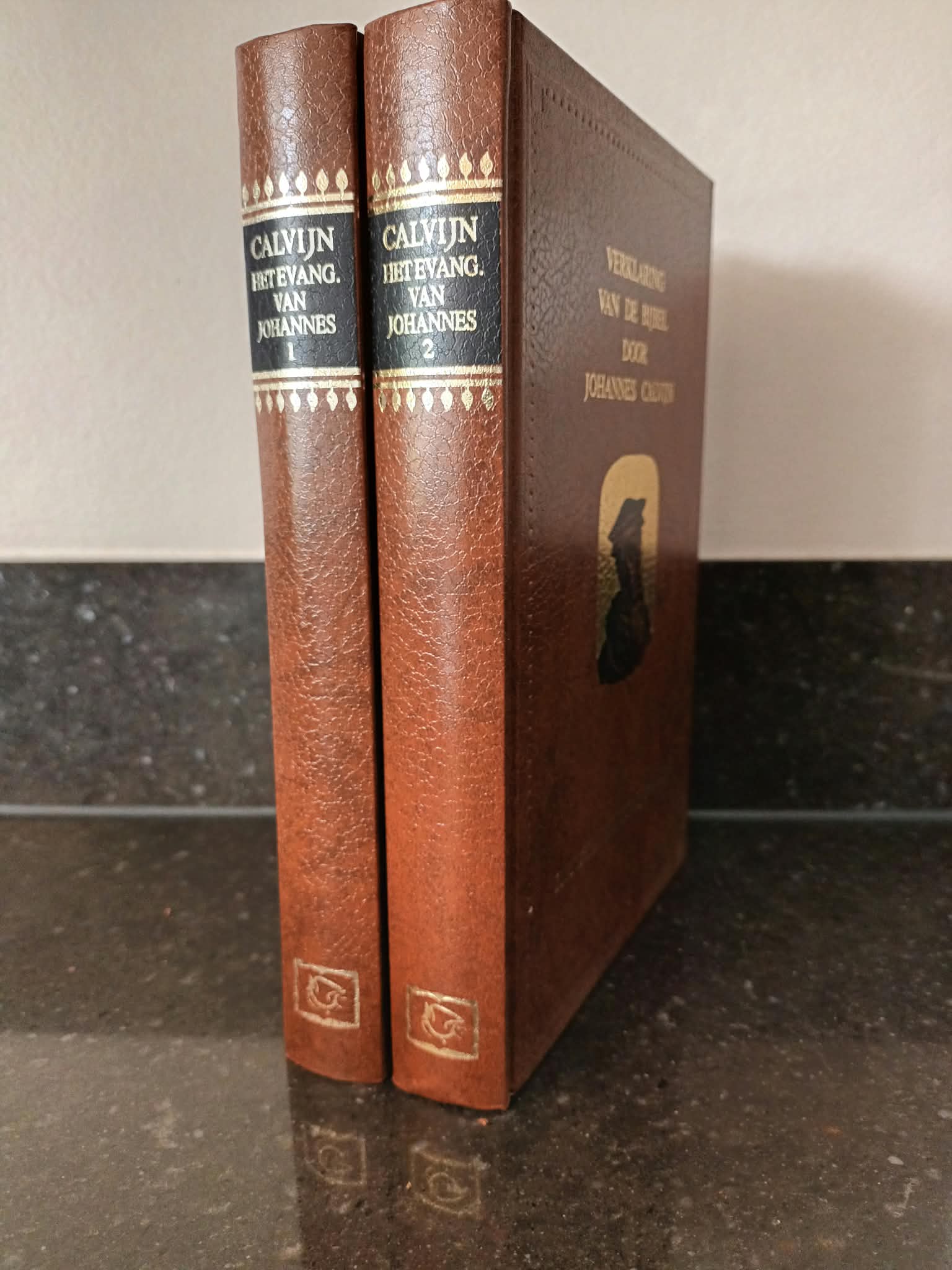Verklaring van de Bijbel door Johannes Calvijn. Het evangelie van Johannes in 2 delen