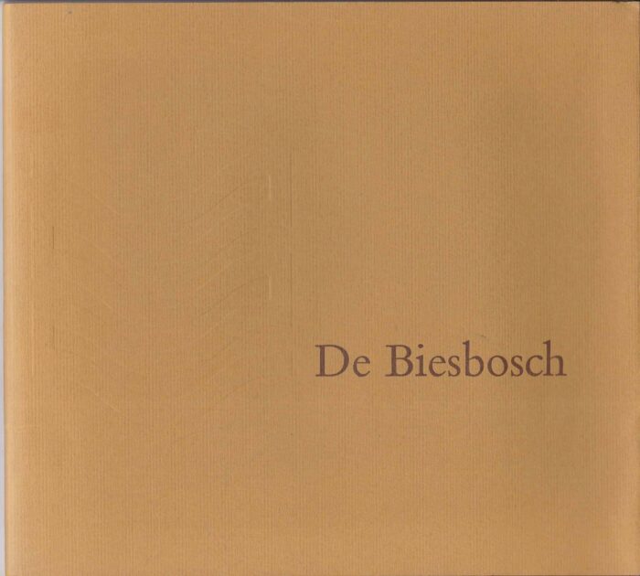 De Biesbosch. Beschrijving gedenkkaart. Levensloop sedert 1421. Spaarbekkens voor Zuid-West Nederland. F.W. Michels