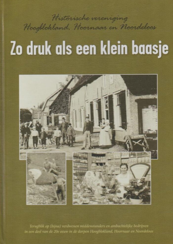 Zo druk als een klein baasje.