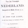 Laren, Mr. Joos van: Spiegel voor het verenigde Nederland - Afbeelding 2