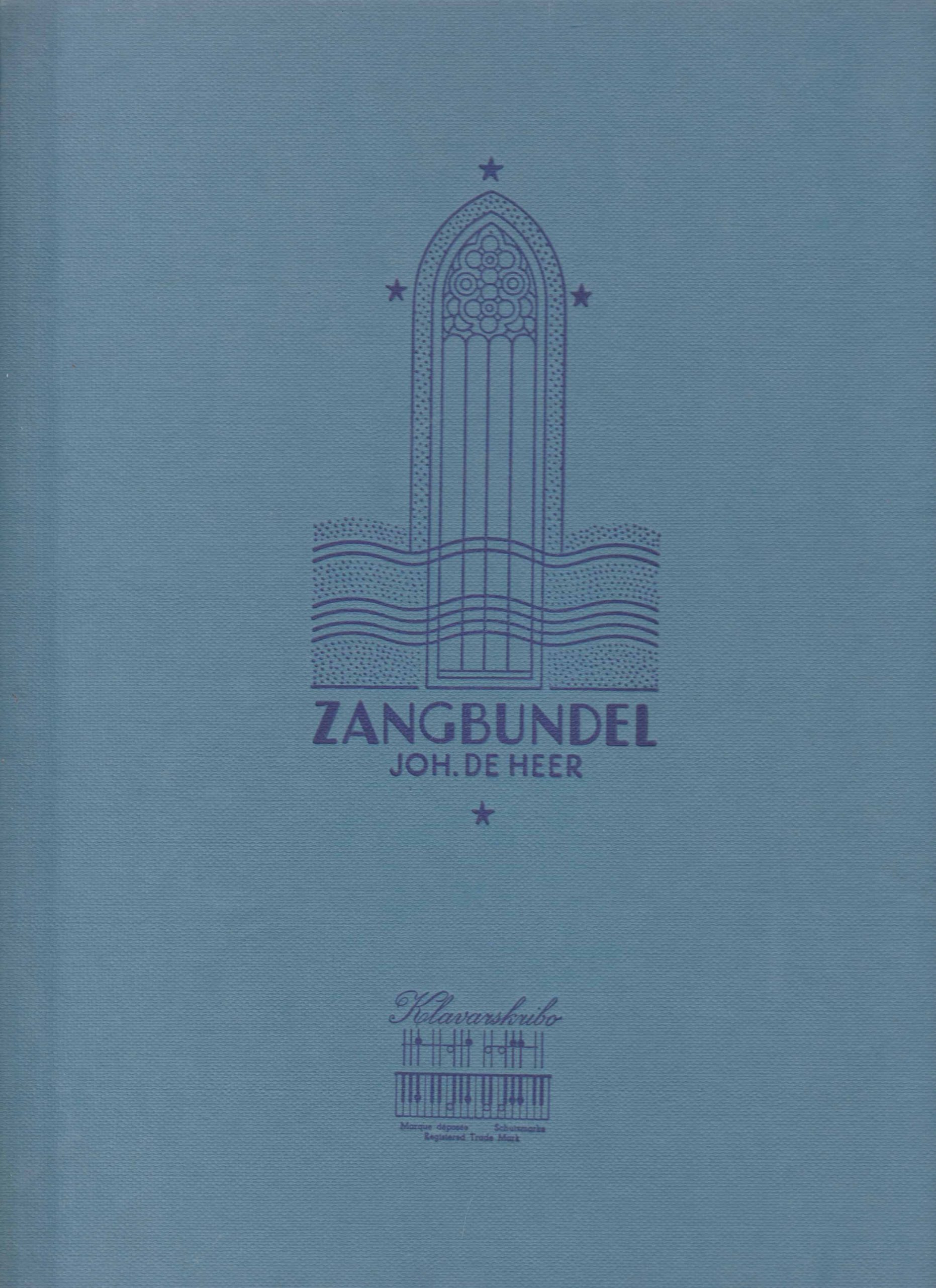 Liederen Joh De Heer Heer, Joh. de: Zangbundel ten dienste van huisgezin en samenkomsten