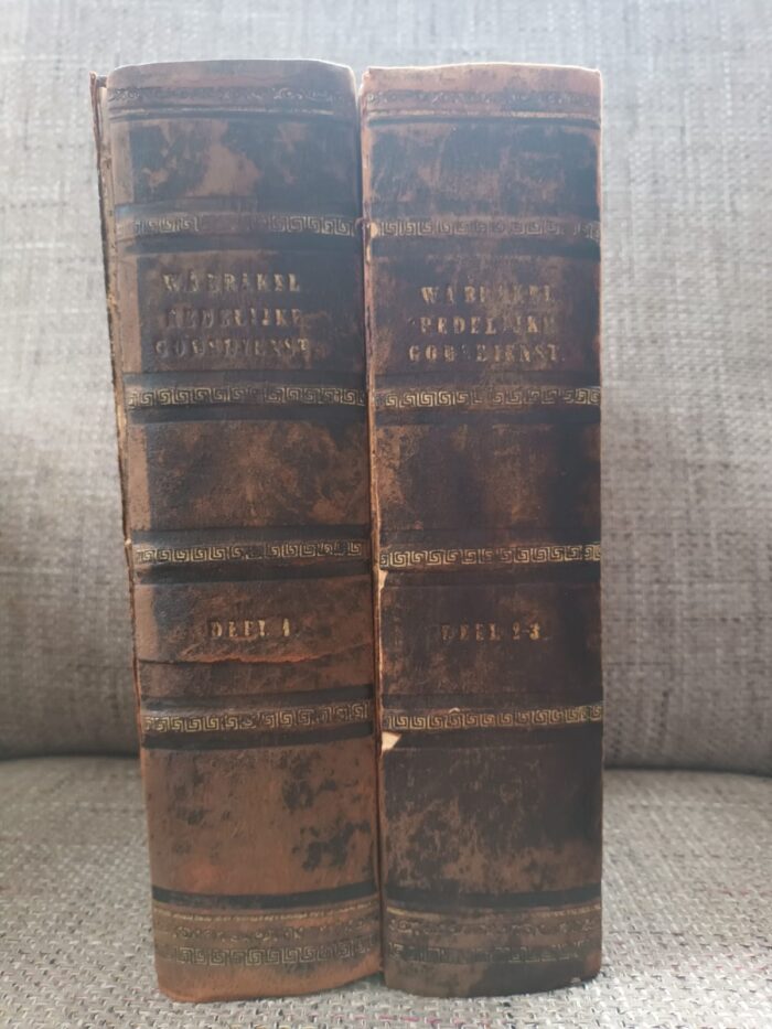 Brakel, Wilhelmus a: De Redelijke Godsdiens in 2 delen (compleet in de nieuwe druk)