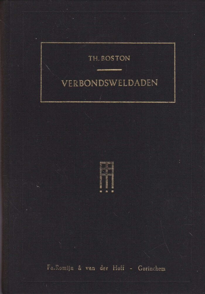Boston, Th.: Verbondsweldaden (7 preken)