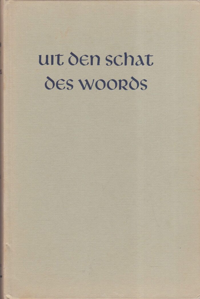Heiden, ds. B. van der: Uit de Schat des Woords jaargang 1993