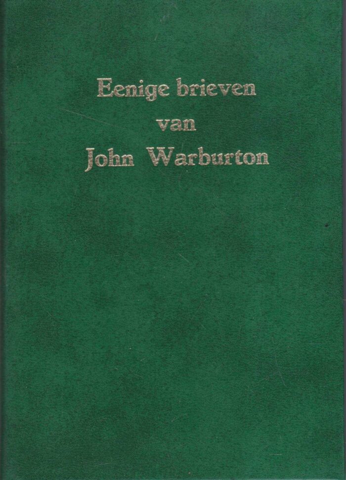 Enige brieven van John Warburton