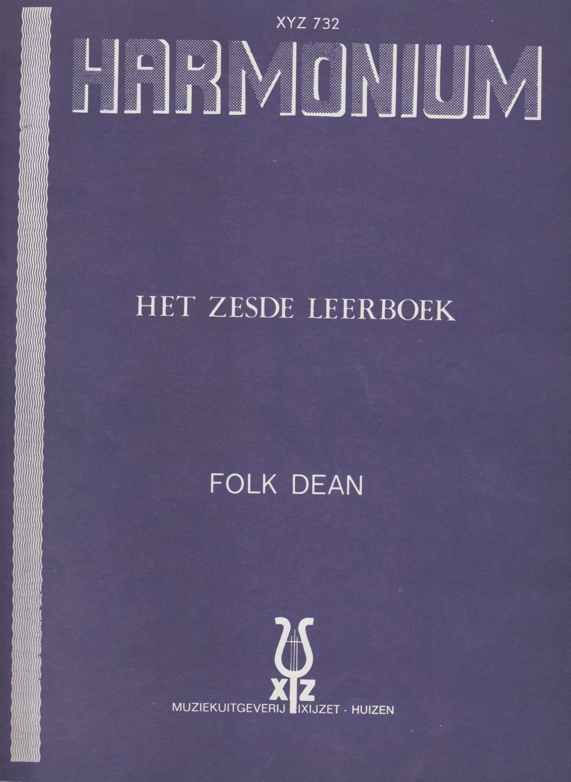 Folk Dean: Harmonium. Het zesde leerboek (noten)