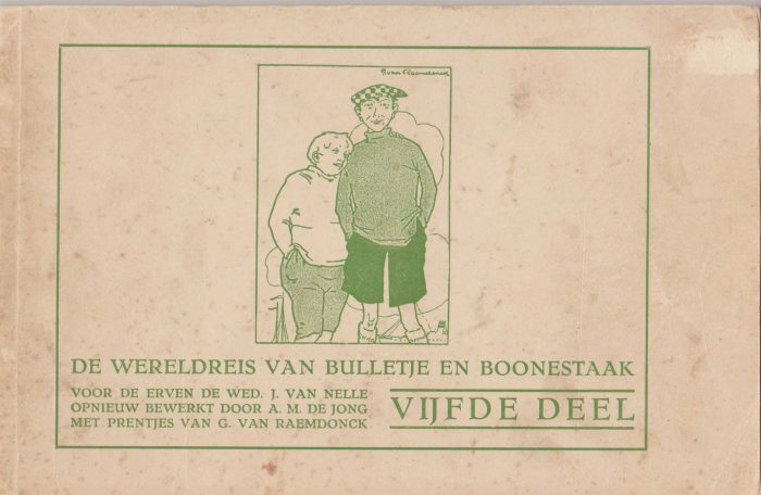 Jong, A.M. de: De wereldreis van Bulletje en Boonestaak (vijfde deel)