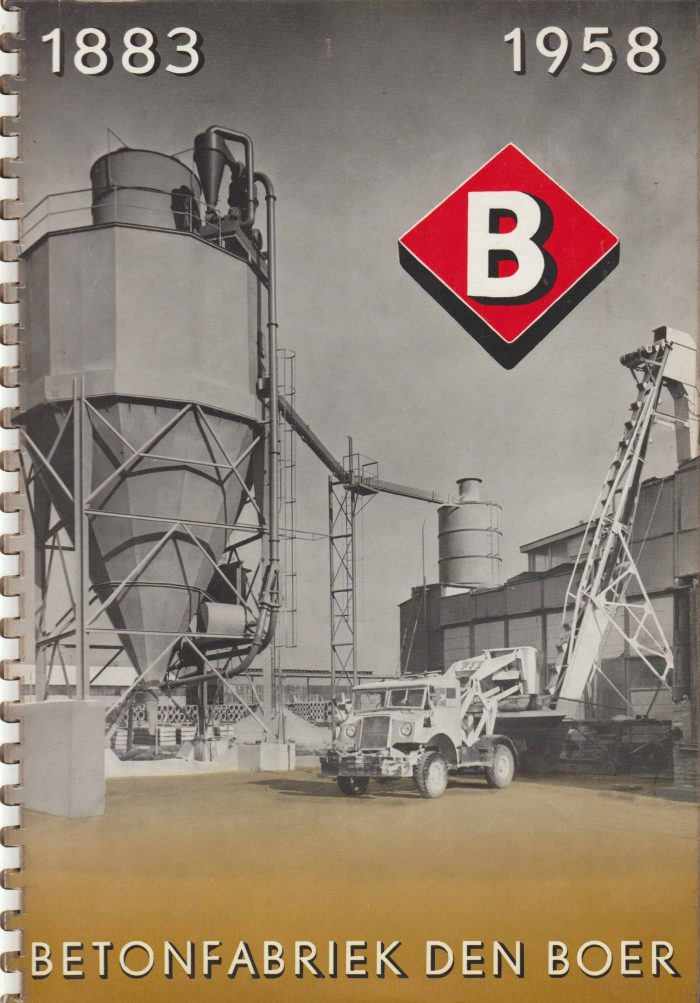 75 jaar Betonfabriek Den Boer Nieuw-Lekkerland 1883-1958