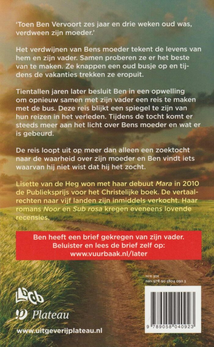 Heg, Lisette van de: Later (novelle) - Afbeelding 2