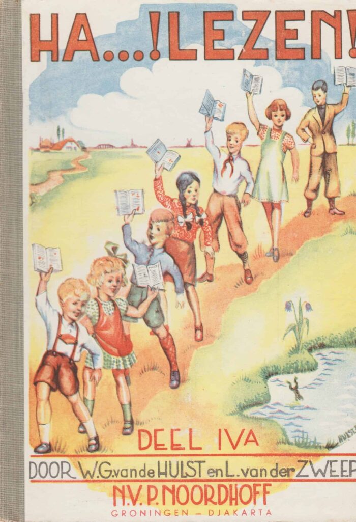 Hulst, W.G. van de: Ha...! Lezen. Deel 4a.