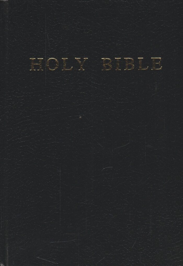 Holy Bible uitgegeven door de Trinitarian Bible Society.