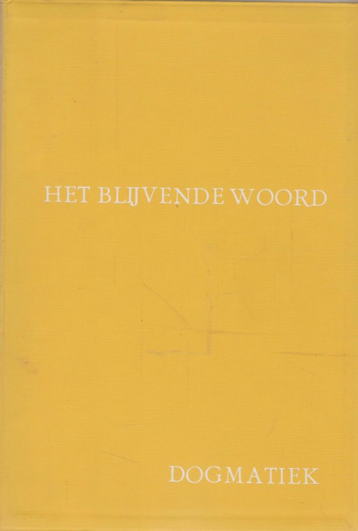 Serie: Het blijvende Woord (5 delen). Kerkgeschiedenis, dogmatiek, ethike, OT en NT, kerken, sekten en stromingen - Afbeelding 3