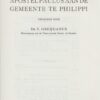 Greijdanus, dr. S.: De brief van de apostel Paulus aan de gemeente te Philippi. Serie commentaar op het Nieuwe Testament.