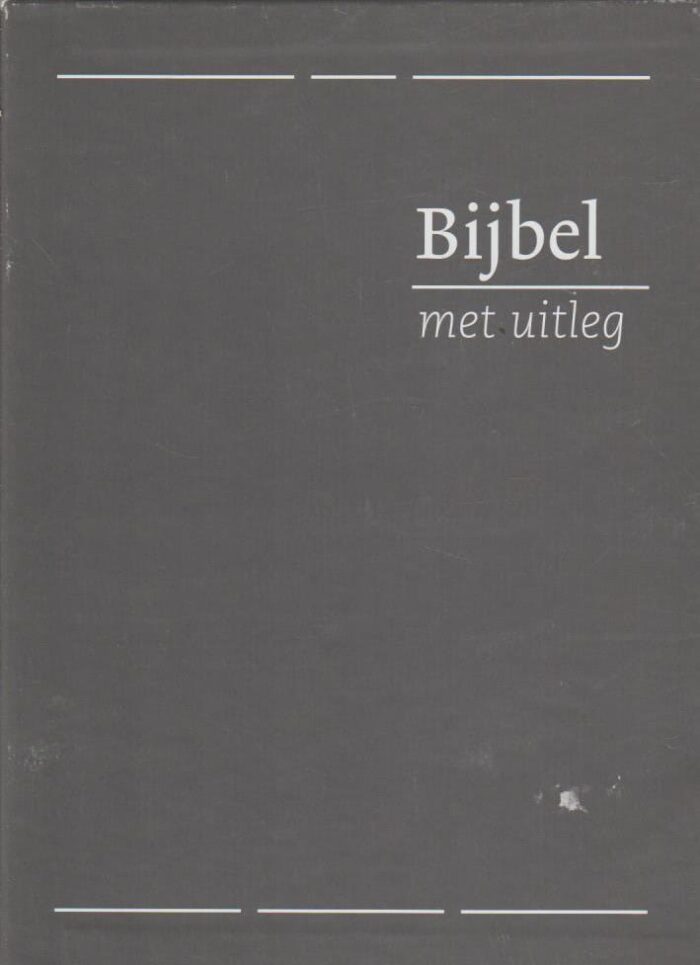 Bijbel met uitleg Statenvertaling en Psalmen (incl. hoes)