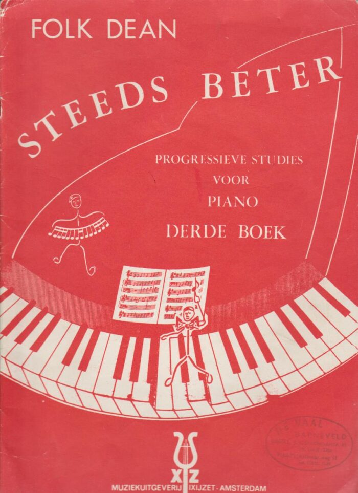 Dean, Folk: Steeds beter. Progressieve studies voor piano. Derde boek.