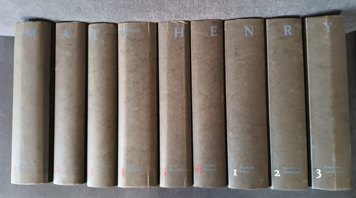 Henry,  Matthew: Complete Bijbelverklaring van het Oude en Nieuwe Testament in 9 delen