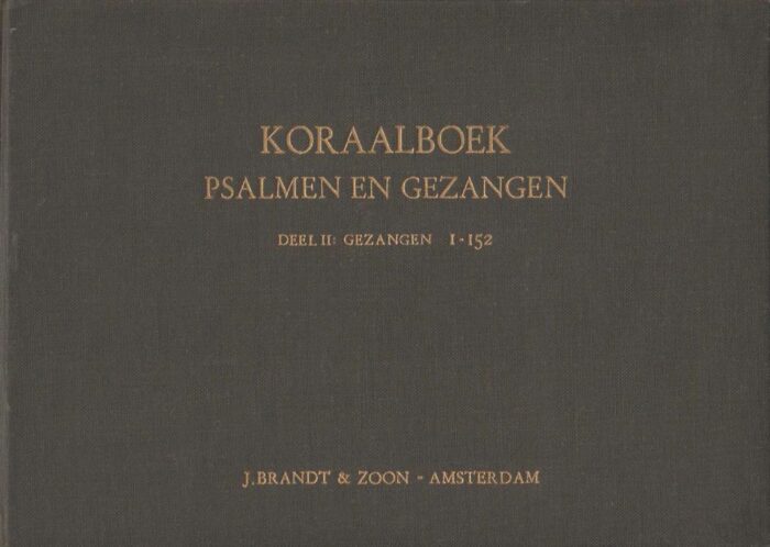 Koraalboek Psalmen en gezangen voor de eredienst der Nederlands Hervormde Kerk (compleet in 3 delen) - Afbeelding 3
