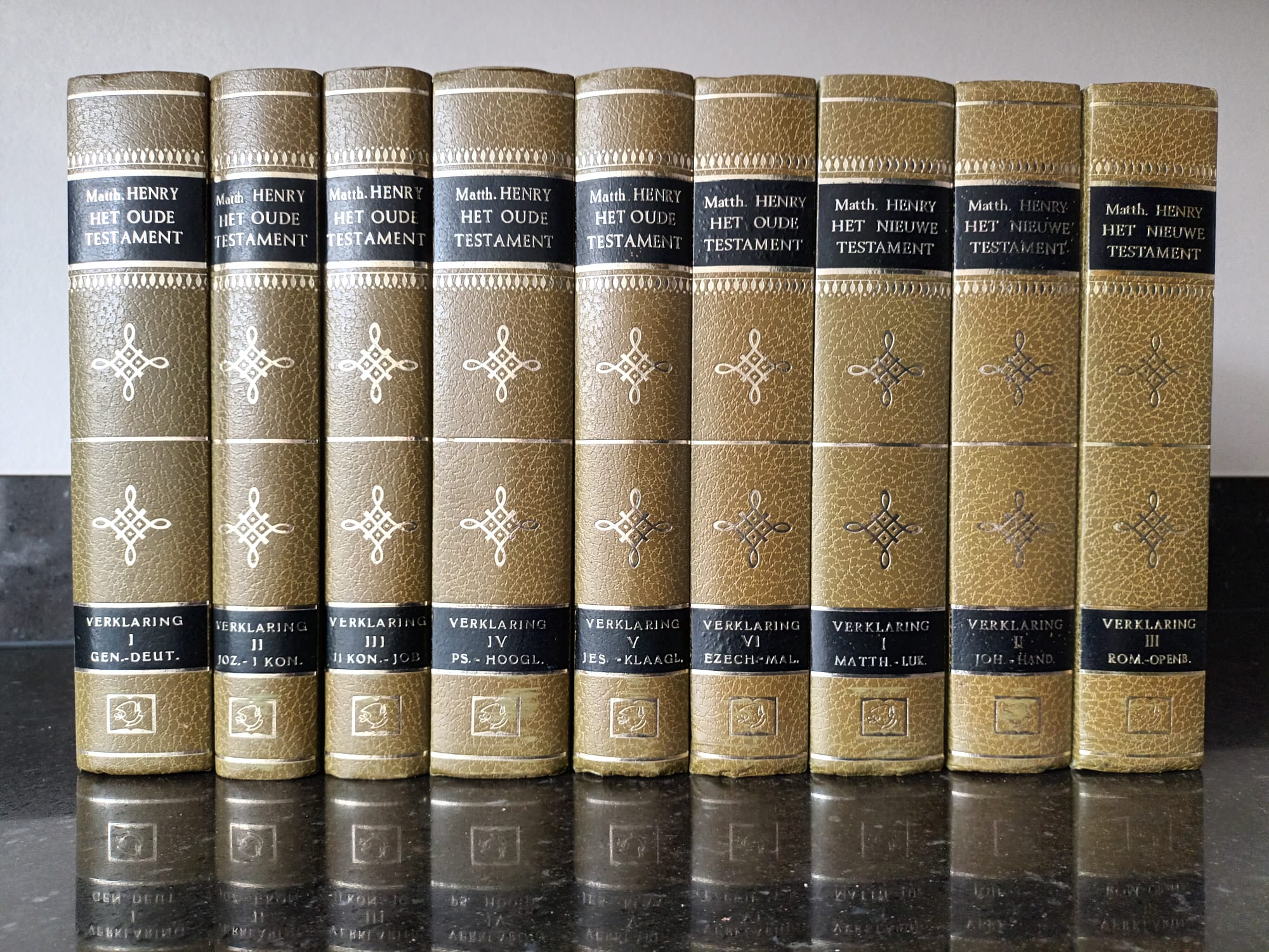 Henry, Matthew: Complete Bijbelverklaring van het Oude en Nieuwe Testament in 9 delen
