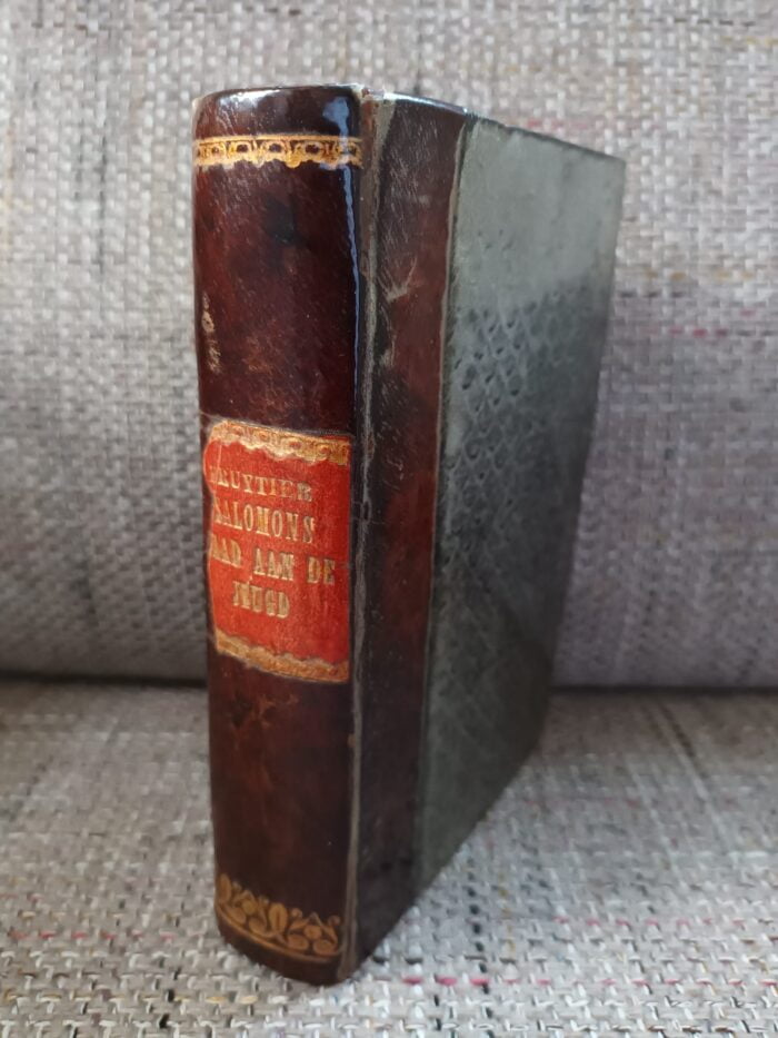 Fruytier, Jacobus: Salomons raad aan de jeugt (boekje uit 1757, 7e druk)