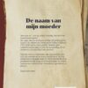Schouten-Verrips, Ada: De naam van mijn moeder (nieuw) - Afbeelding 2