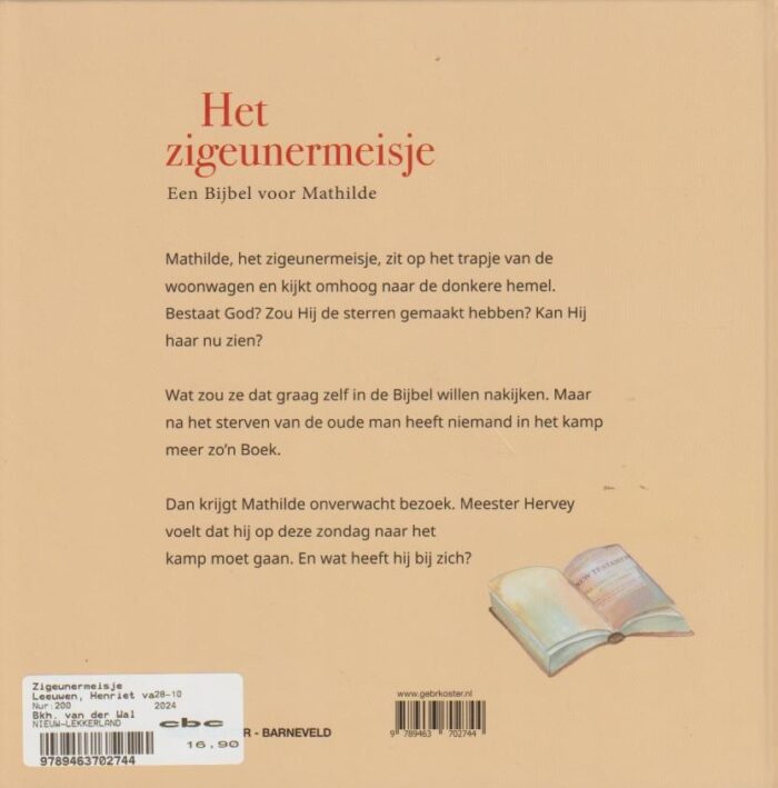 Leeuwen, Henriet van: Het zigeunermeisje. Een Bijbel voor Mathilde (nieuw) - Afbeelding 2