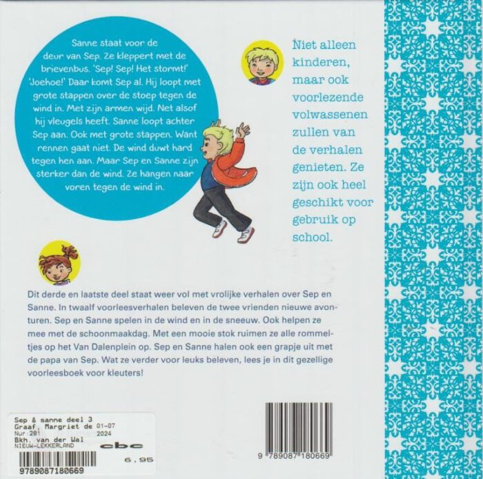 Graaf, Margriet de: Sep & Sanne deel 3. Vrolijke leesverhalen (nieuw en nu in de aanbieding) - Afbeelding 2