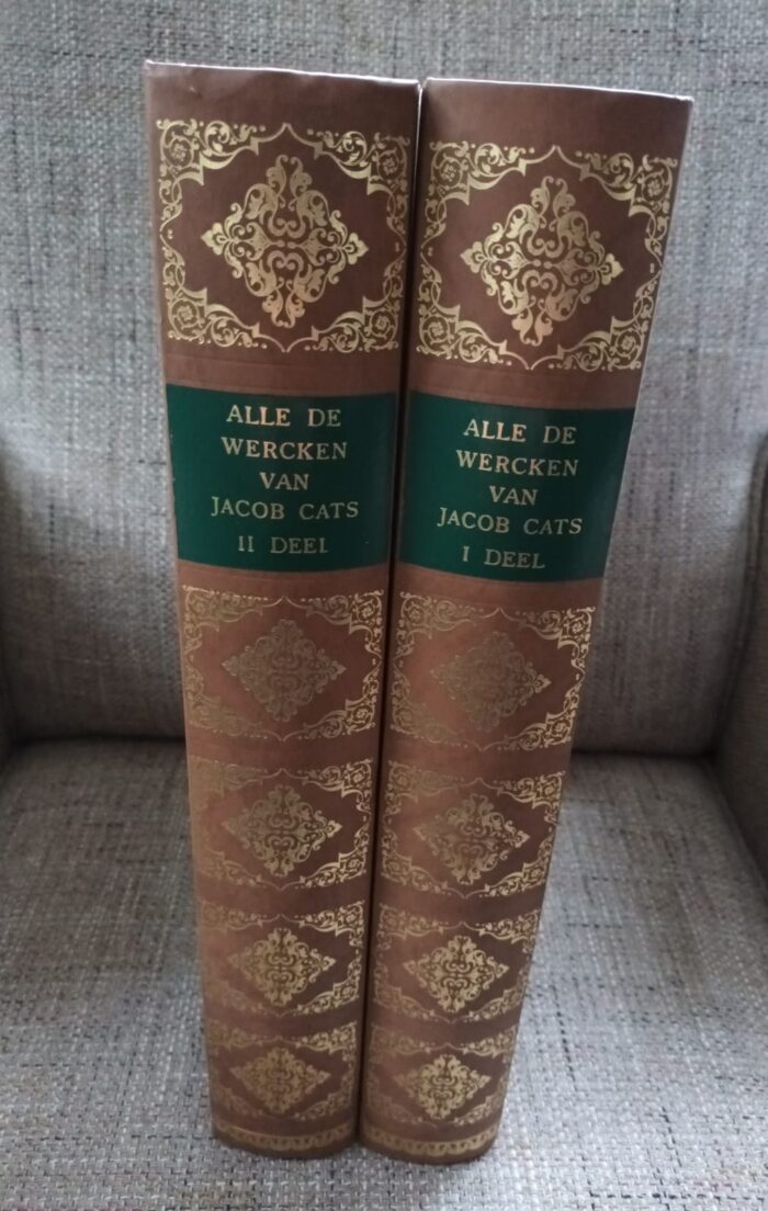 Cats, Jacob: Al de werken in 2 delen (facsimile uitgave)