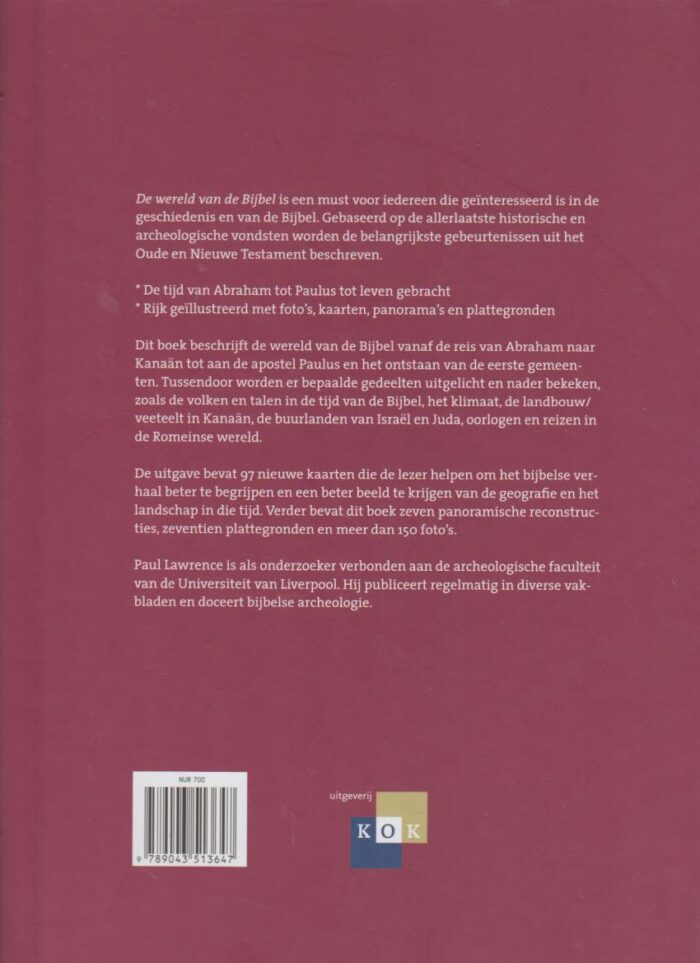 Lawrence, Paul: De wereld van de Bijbel - Afbeelding 2