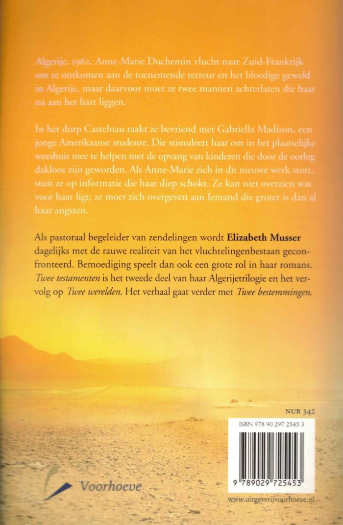 Musser, Elisabeth: Twee testamenten (roman) - Afbeelding 2