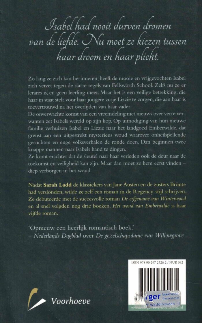 Ladd, Sarah: Het woud van Emberwilde (roman) - Afbeelding 2
