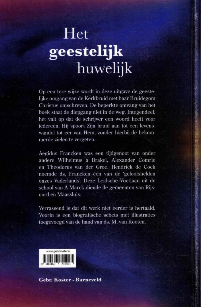 Francken, Aegidius: Het geestelijk huwelijk (nieuw en nu in de aanbieding) - Afbeelding 2