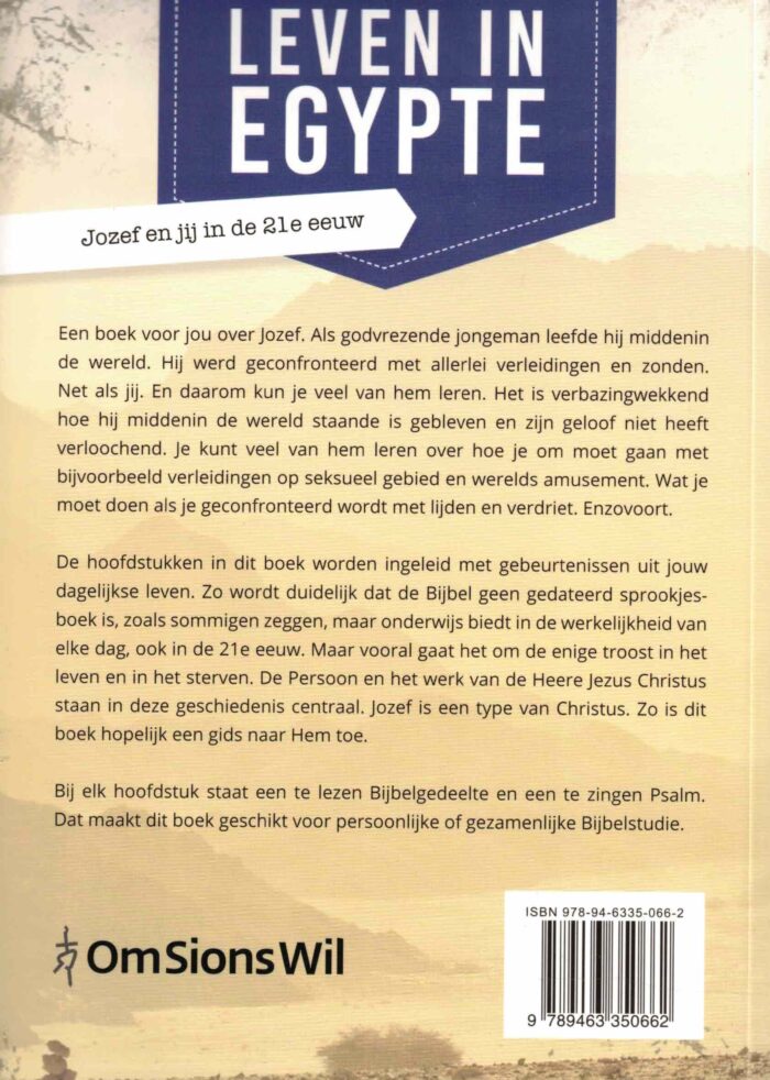 Kempeneers, ds. M.A.: Leven in Egype. Jozef en jij in de 21e eeuw - Afbeelding 2