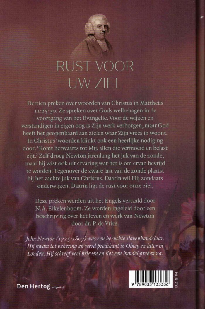 Newton, John: Rust voor uw ziel (nieuw) - Afbeelding 2