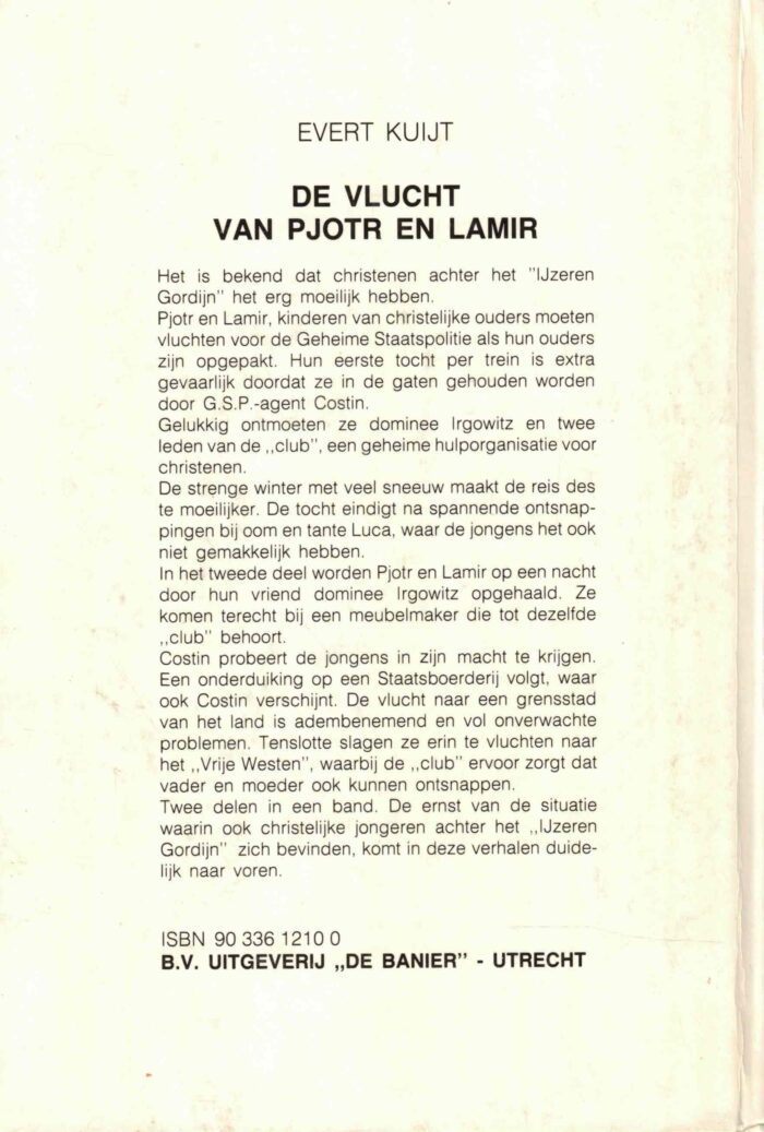 Wijtsma, Roelof: De vlucht van Pjotr en Lamir - Afbeelding 2