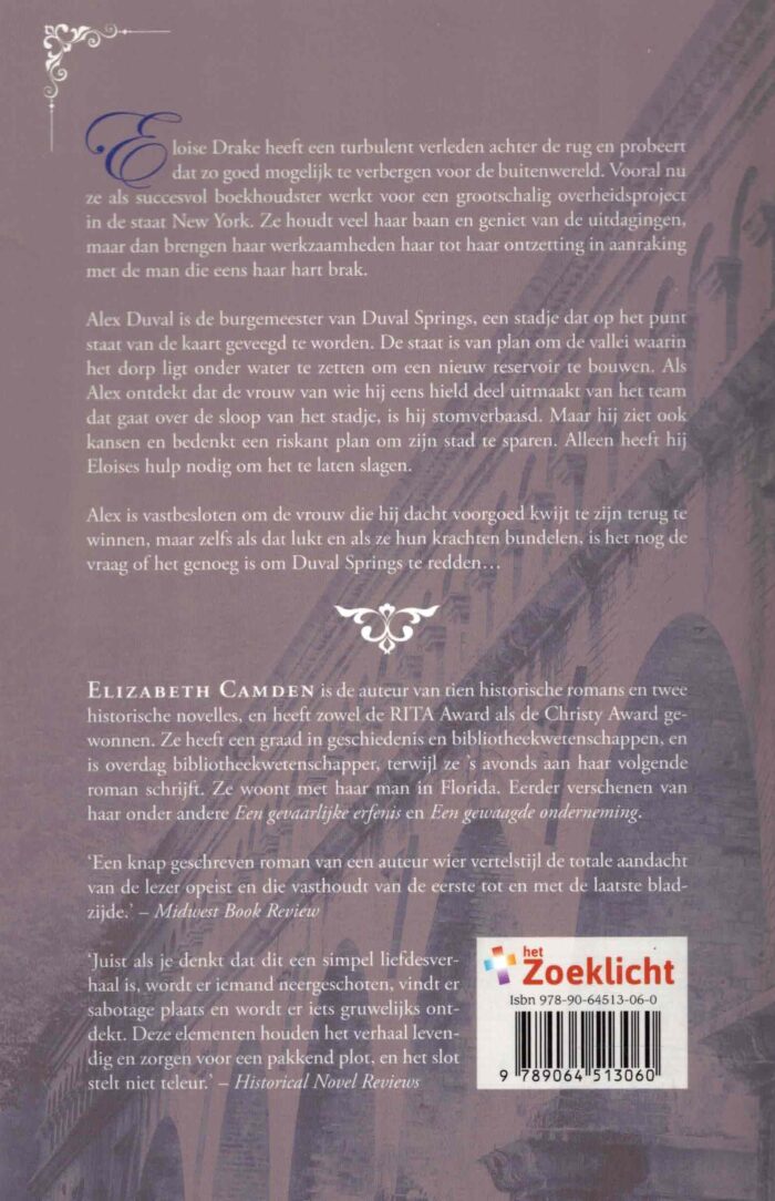 Camden, Elizabeth: Een riskant redmiddel (roman) - Afbeelding 2