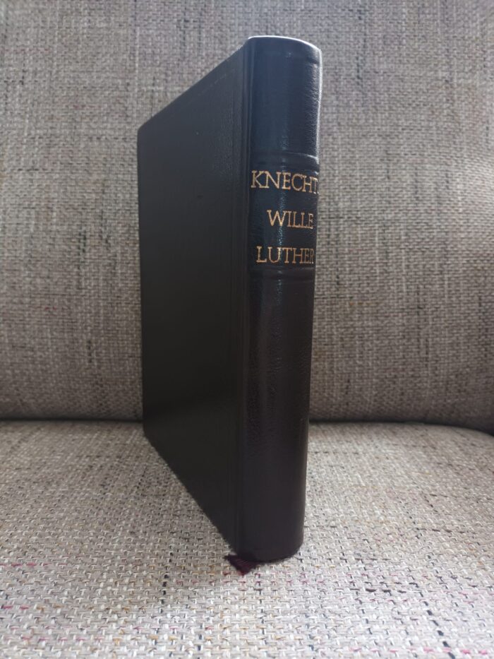 Luther, M.: Knechtelijke wil en van Erasmus de vrije wil. 2 boeken in een band uitgegeven in 1745 - Afbeelding 3