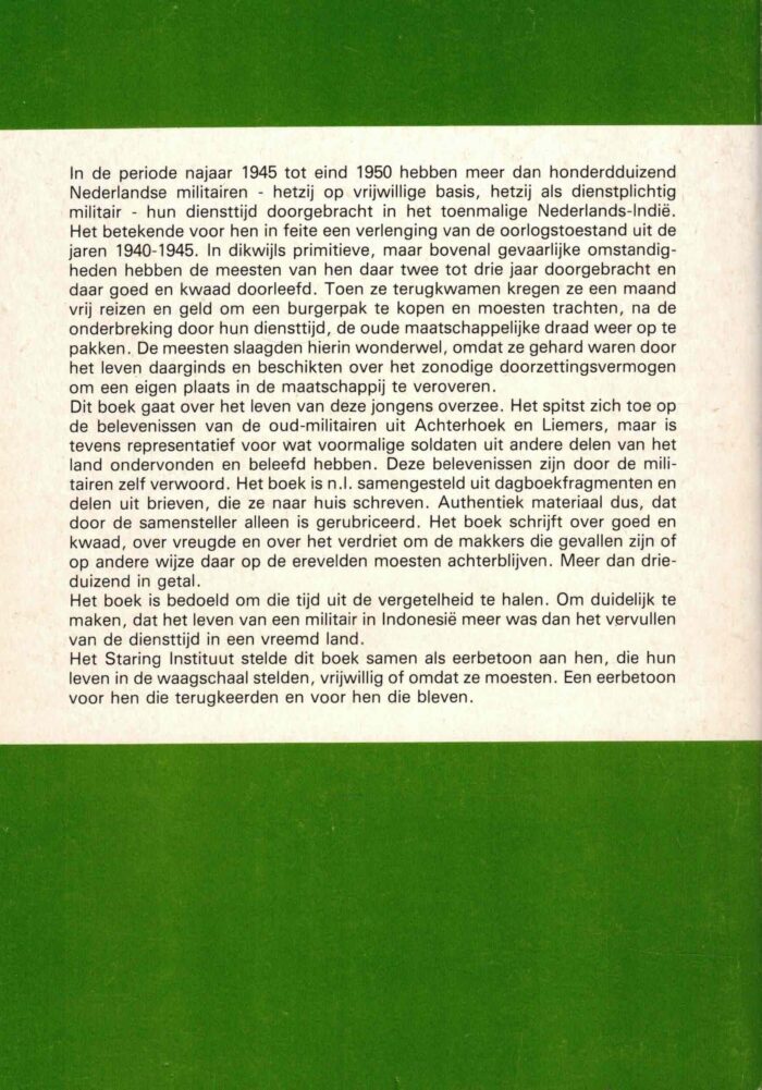Krosenbrink, Henk: Wij, de jongens overzee - Afbeelding 2