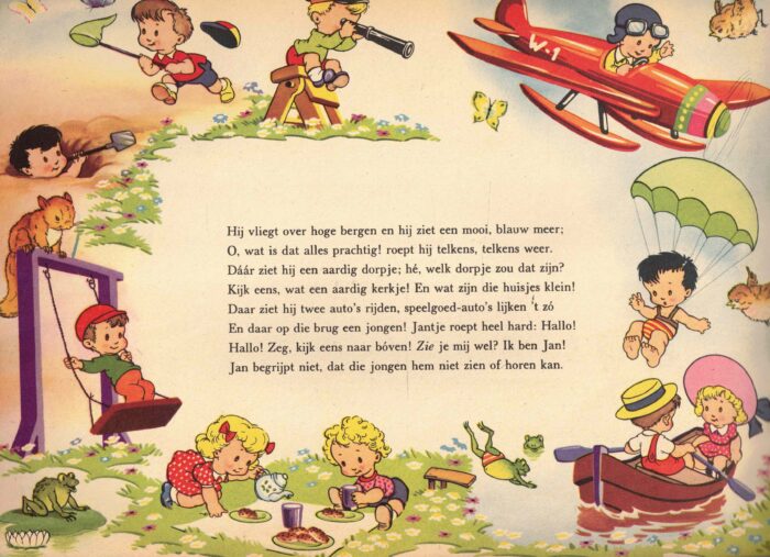 Per vliegtuig naar droomland. Oud peuterboekje - Afbeelding 2
