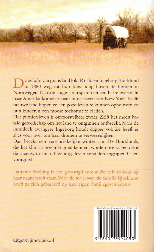 Snelling, Laraine: Het land van duizend morgens (roman) - Afbeelding 2